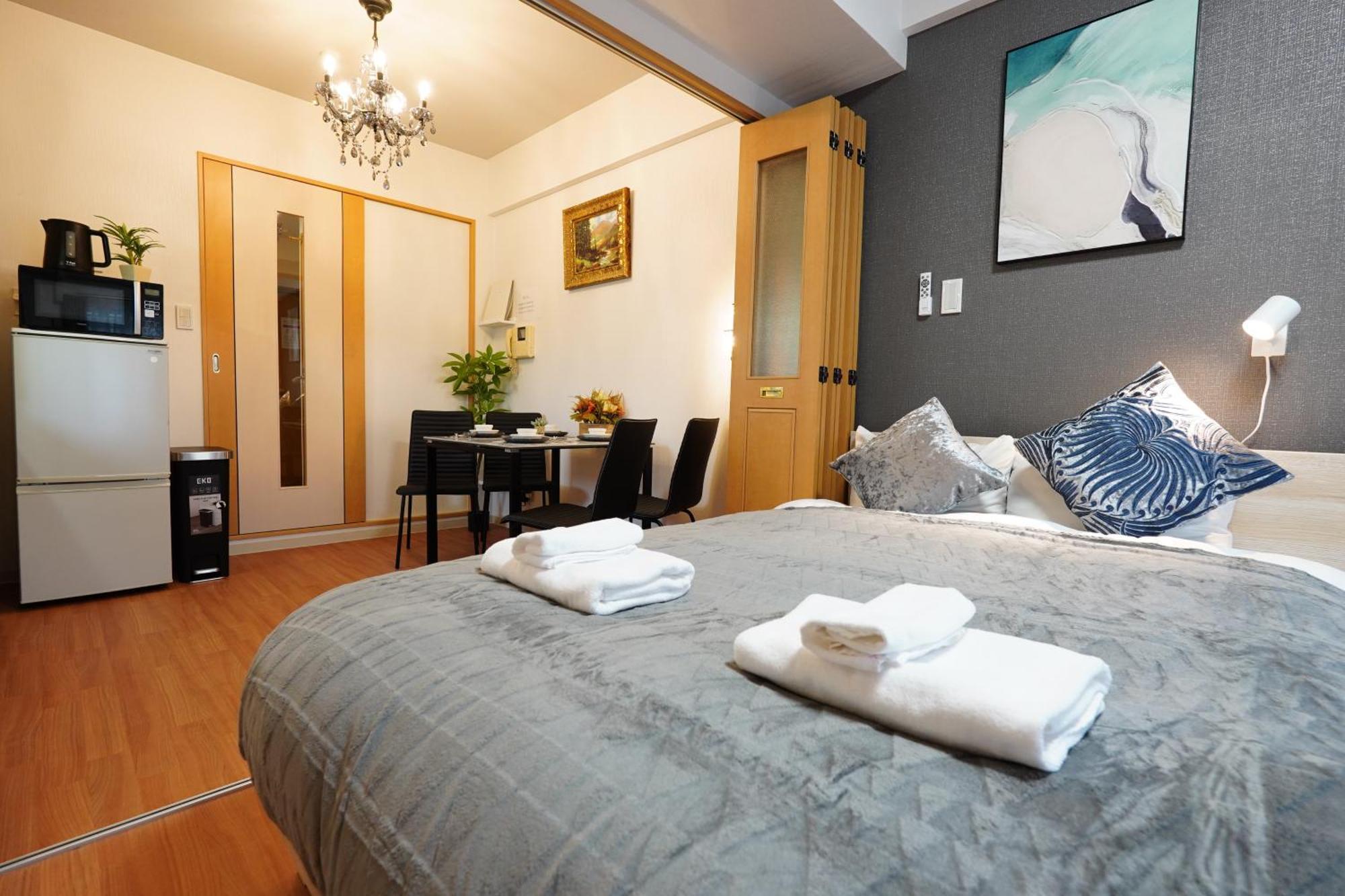 Kuromon Royal Apartment Осака Стая снимка